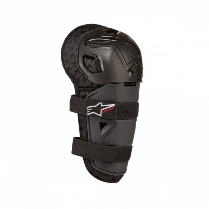 Alpinestars  Bionic Action Kickstart Knee Guard Black Red - One Size