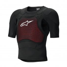 Alpinestars Bionic Plasma LT Protection Jacket Short Sleeve - Black White - Size M