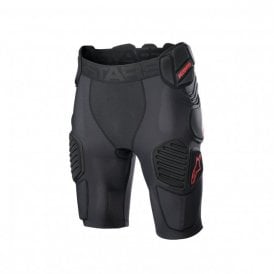 Alpinestars Bionic Pro Protection Short - Black Red - Size S