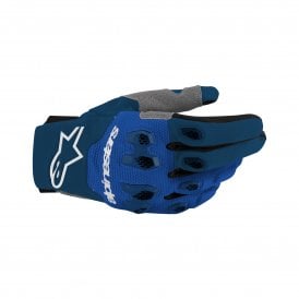 Alpinestars Pro-Dura Gloves Navy Bright Blue White - L