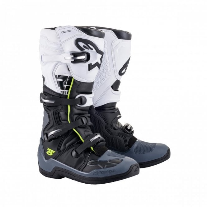Alpinestars  Tech 5 - Black Dark Gray White - US 7 / EU 40.5