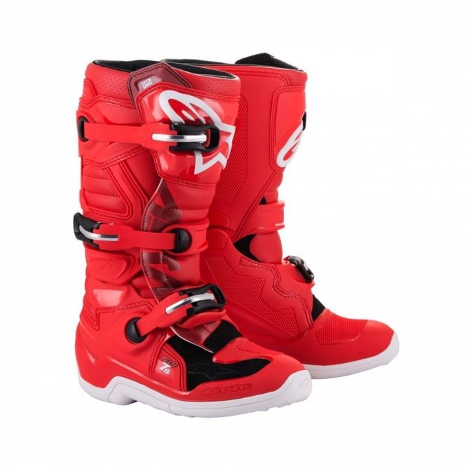 Alpinestars  Tech 7S Youth - Red - US 2 / EU 34