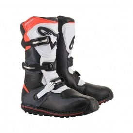 Alpinestars Tech T - Black Gray Red Fluo - US 5 / EU 38