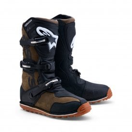 Alpinestars Tech T - Brown Black Gum - US 8 / EU 42