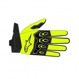 Alpinestars Youth & Kids Full Bore V2 Gloves Yellow Fluo Black - S