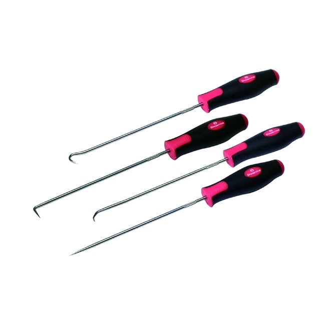 Bikeservice  Tools 4pc Long Pick & Hook Set BS0230