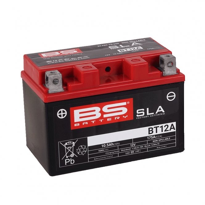 BS Battery BS BT12A SLA (WC) Factory Activated Battery