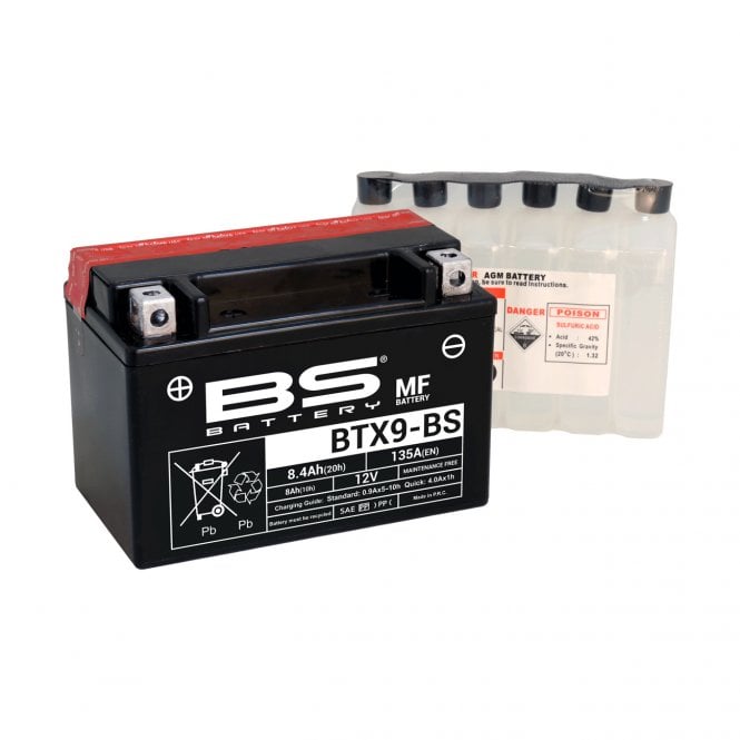 BS Battery BS BTX9-BS (CP) Combi-Pack MF Battery
