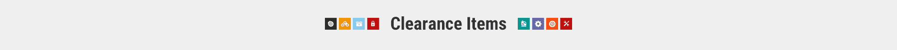 Clearance Items