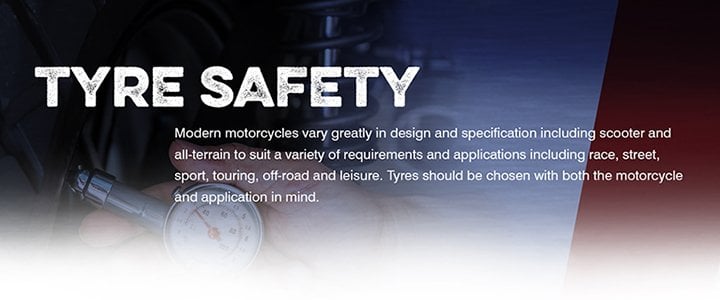 Motorcycle Tyre Safety Information