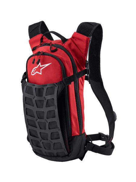 Alpinestars AT-9 Back Pack Black Bright Red