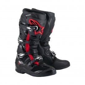 Alpinestars Tech 7 Black Red Fluo