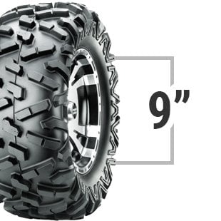 9 inch tyres