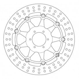 Ferodo Brake Disc Floating Alloy Centre Fmd0112Rx