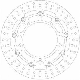Ferodo Brake Disc Floating Alloy Centre FMD0139RX