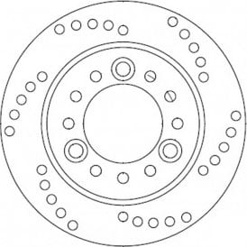 Ferodo Brake Disc Solid FMD0034R