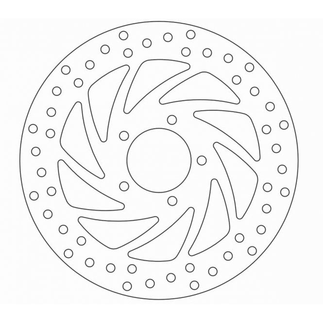 Ferodo  Brake Disc Solid FMD0050R