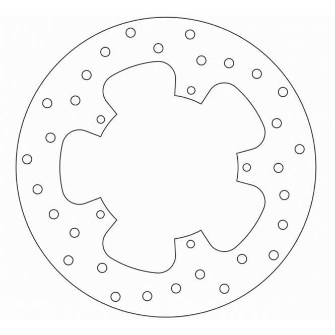 Ferodo  Brake Disc Solid FMD0055R