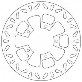 Ferodo Brake Disc Solid FMD0077R