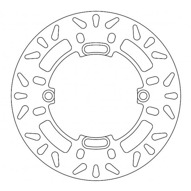 Ferodo  Brake Disc Solid FMD0091R