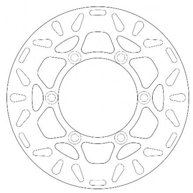 Ferodo  Brake Disc Solid FMD0106R
