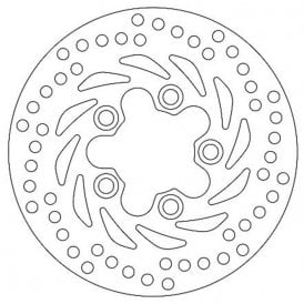 Ferodo Brake Disc Solid FMD0133R