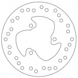 Ferodo Brake Disc Solid FMD0156R