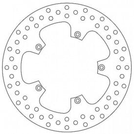 Ferodo Brake Disc Solid FMD0168R