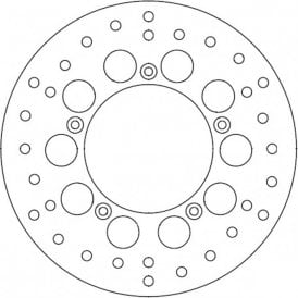 Ferodo Brake Disc Solid FMD0171R