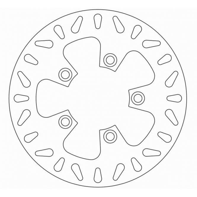Ferodo  Brake Disc Solid FMD0199R
