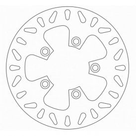 Ferodo Brake Disc Solid FMD0199R