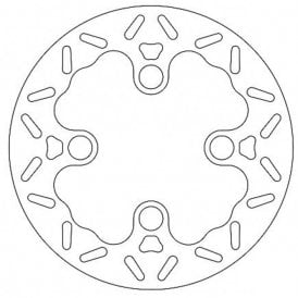 Ferodo Brake Disc Solid FMD0332R
