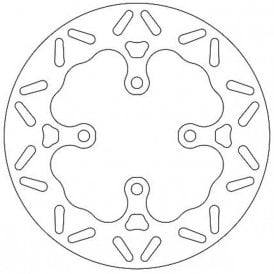 Ferodo Brake Disc Solid FMD0333R