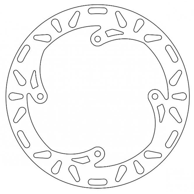 Ferodo  Brake Disc Solid FMD0400R