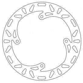 Ferodo Brake Disc Solid FMD0400R