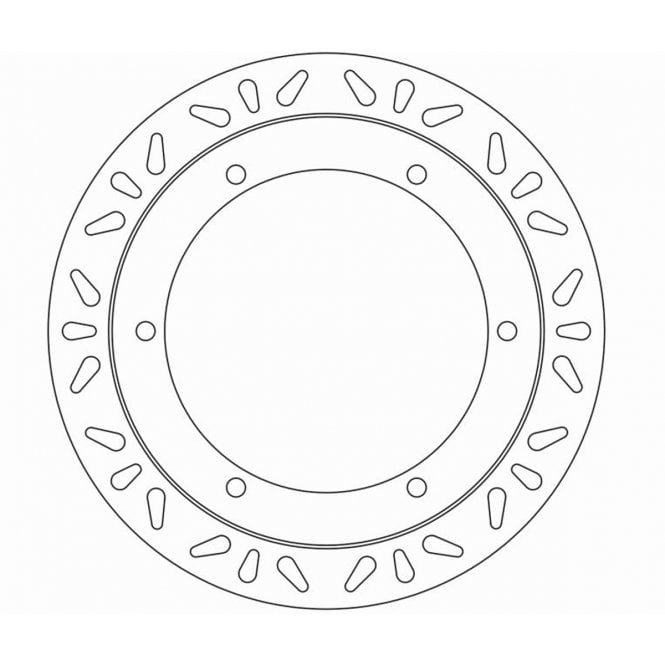 Ferodo  Brake Disc Solid FMD0403R