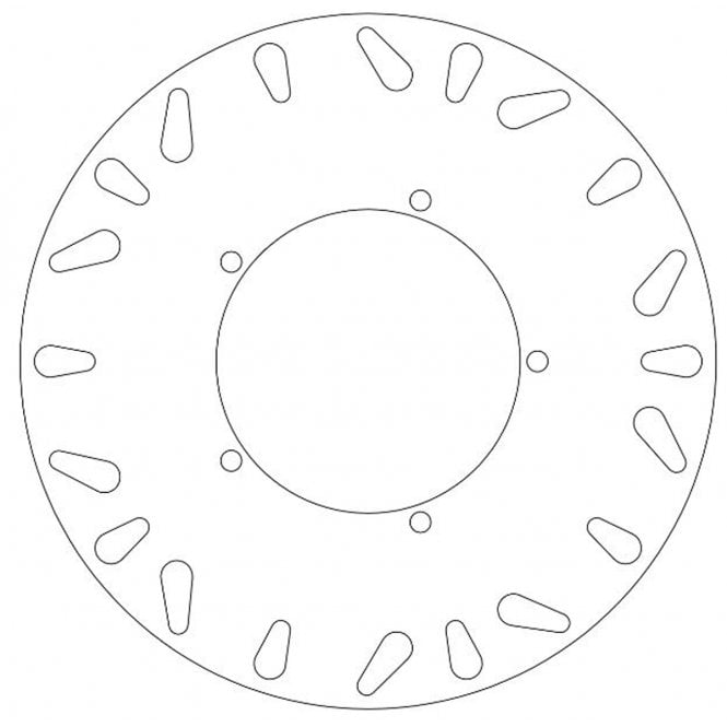 Ferodo  Brake Disc Solid FMD0413R