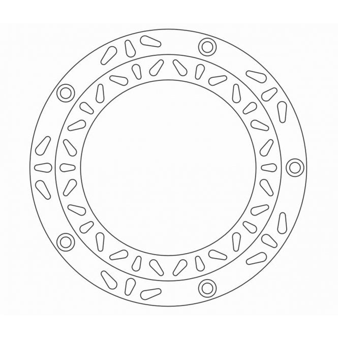 Ferodo  Brake Disc Solid FMD0416R