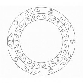 Ferodo Brake Disc Solid FMD0416R