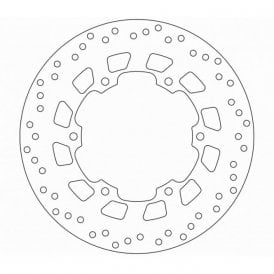 Ferodo Brake Disc Solid FMD0424R