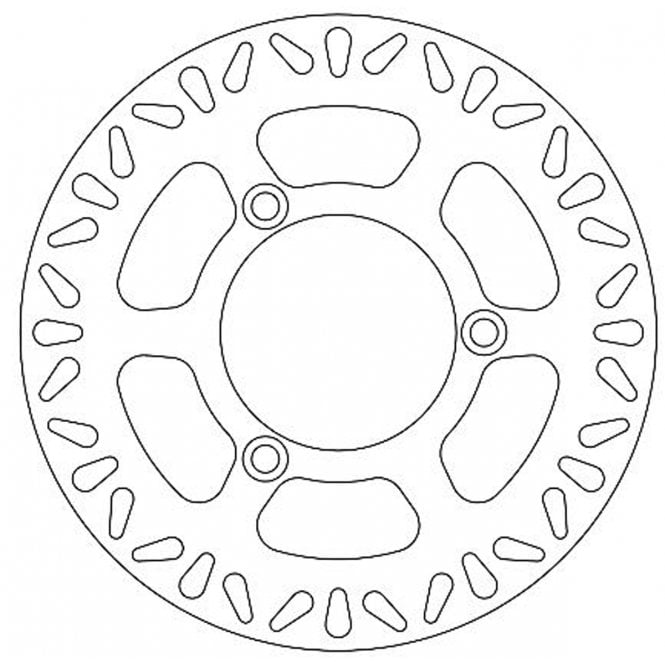 Ferodo  Brake Disc Solid FMD0441R