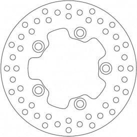 Ferodo Brake Disc Solid FMD0453R