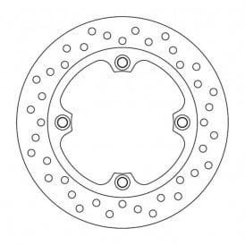 Ferodo Brake Disc Solid FMD0464R
