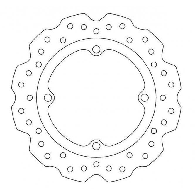 Ferodo  Brake Disc Solid FMD0467R