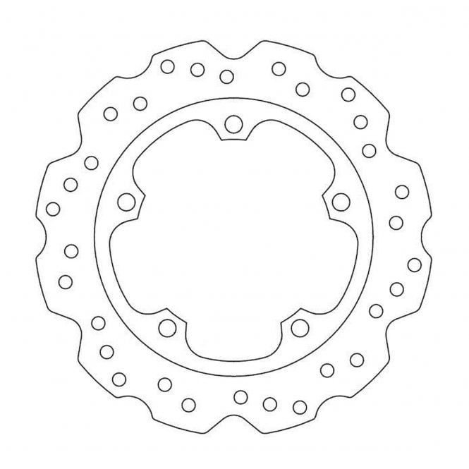 Ferodo  Brake Disc Solid FMD0471R