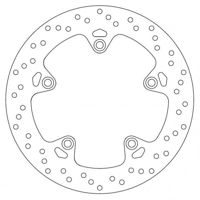 Ferodo  Brake Disc Solid FMD0473R