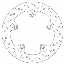 Ferodo Brake Disc Solid FMD0473R