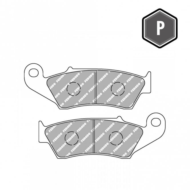 Ferodo  FDB892EFP Platinum Compound Pad - FA185