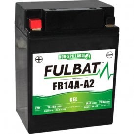 Fulbat FB14A-A2 (WC) Gel Factory Activated Battery