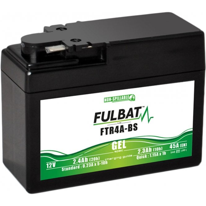 Fulbat  FTR4A-BS (WC) Gel Factory Activated Battery